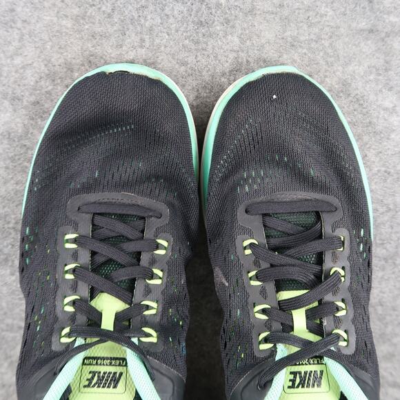 Nike Shoes Womens 8 Athletic Trainer Flex 2016 Run Sneaker Active Fitness Black - Picture 9 of 12